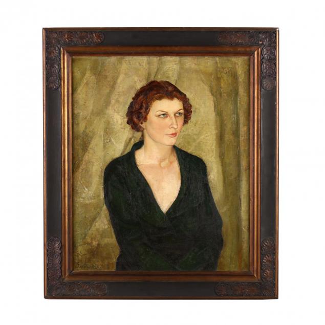 berkeley-williams-jr-va-1905-1977-i-portrait-in-green-i