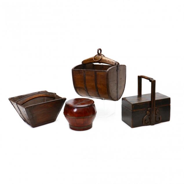 four-chinese-wooden-storage-containers