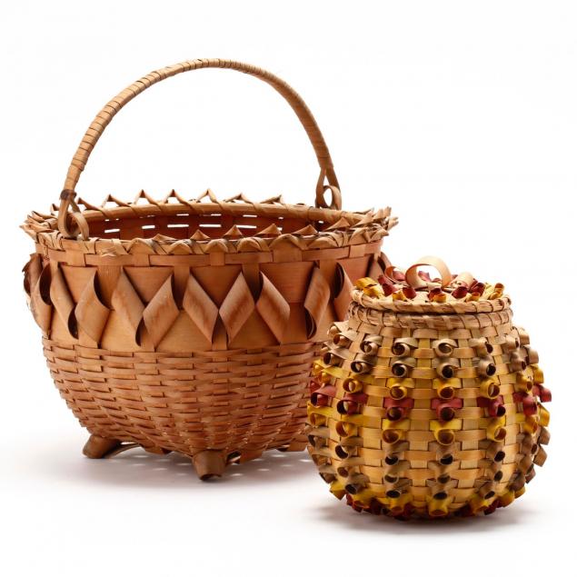 two-native-american-baskets
