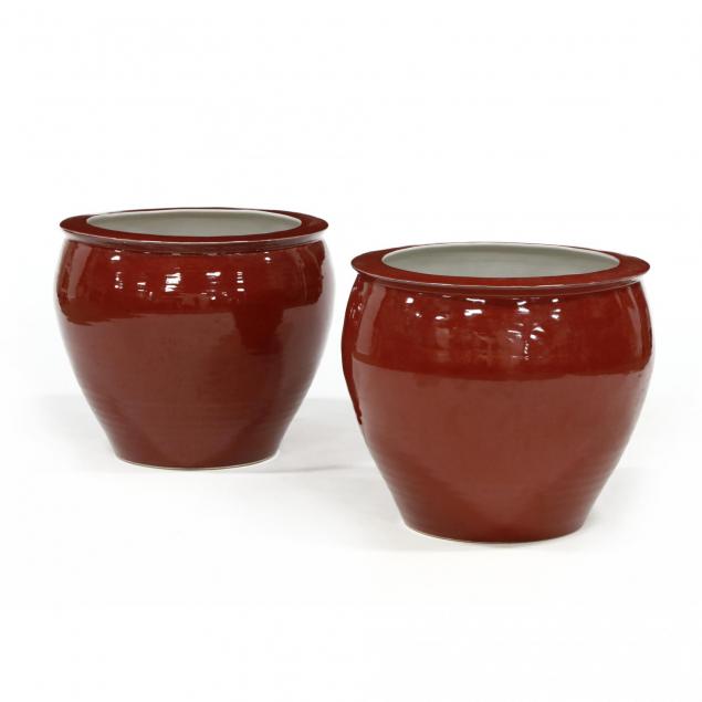 pair-of-large-chinese-style-red-glaze-jardinieres