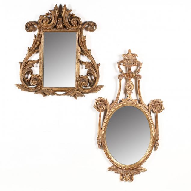 two-decorative-continental-gilt-mirrors