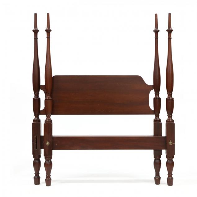 bench-made-mahogany-full-size-tall-post-bed-with-tester