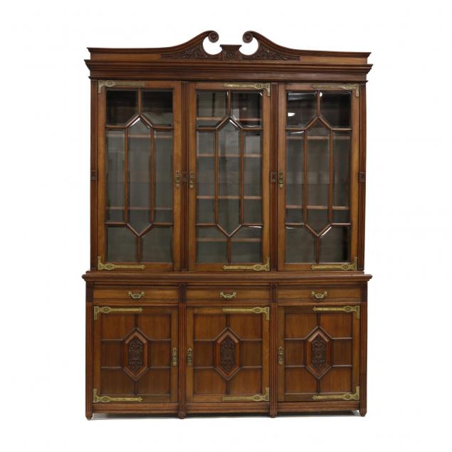 aesthetic-period-carved-mahogany-bibliotheque