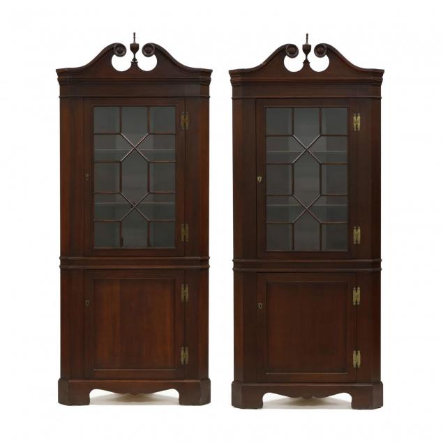 pair-of-federal-style-mahogany-corner-cabinets