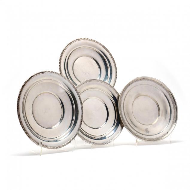 four-sterling-silver-cake-and-sandwich-plates