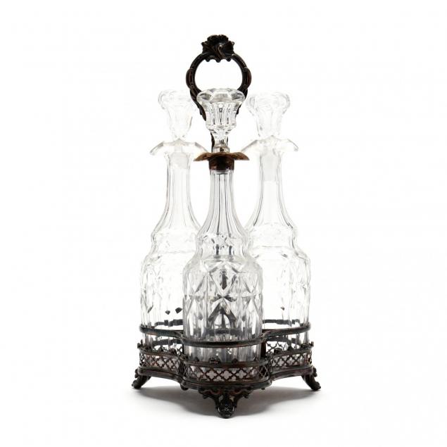 a-victorian-silverplate-decanter-stand