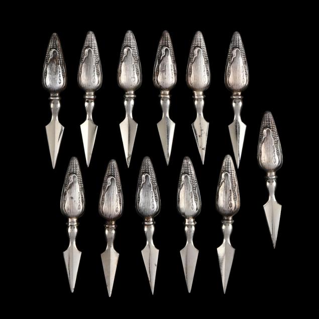 set-of-twelve-sterling-silver-corn-cob-holders