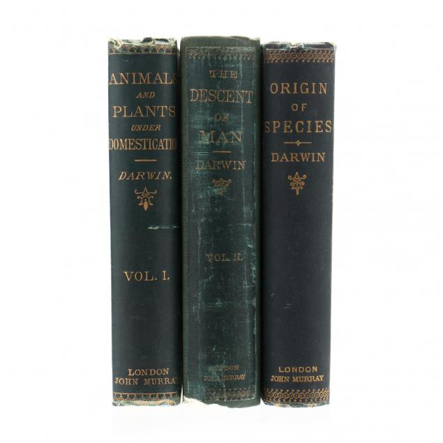 three-19th-century-books-by-charles-darwin