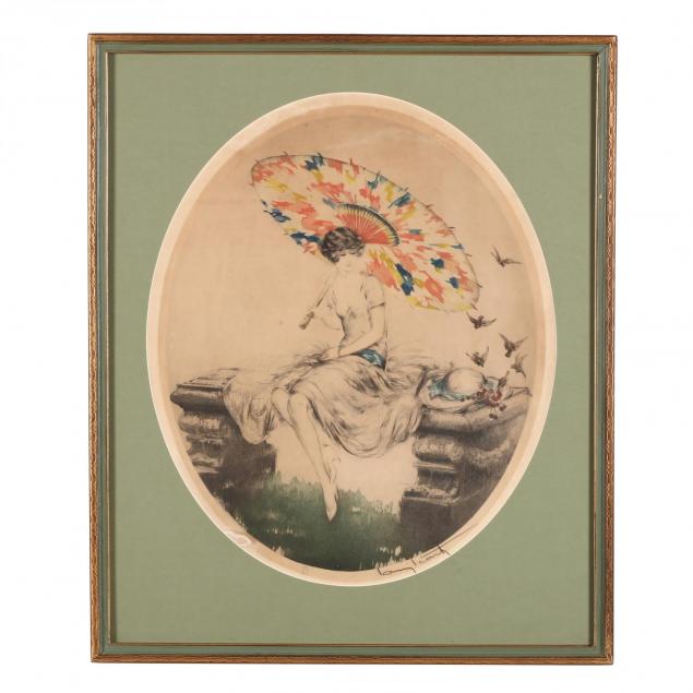 louis-icart-french-1888-1950-i-parasol-i