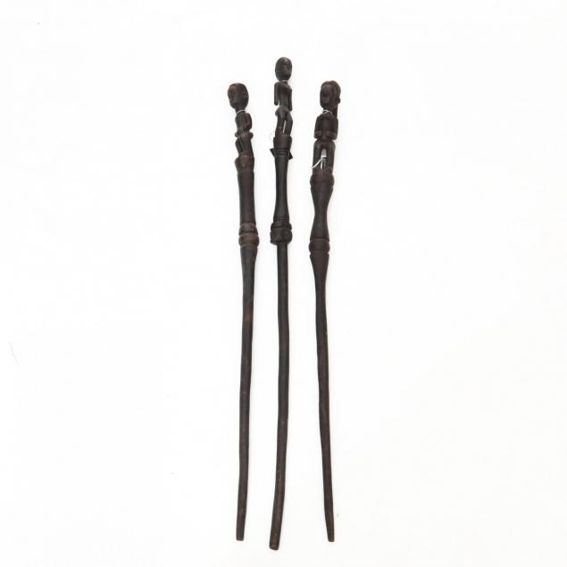 three-african-tribal-walking-sticks