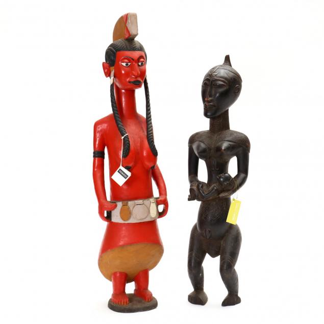 two-tall-african-carved-wood-tribal-female-figures