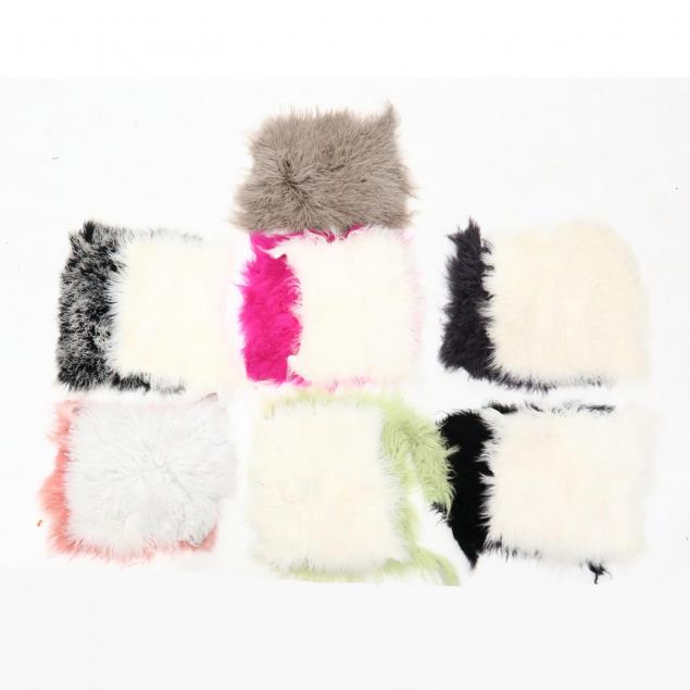 group-of-twelve-dyed-sheepskin-panels