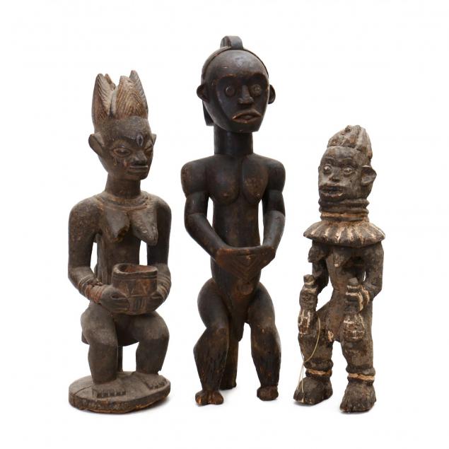 three-african-figural-carvings