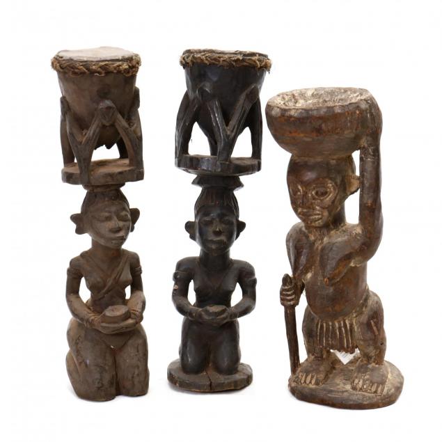 three-yoruba-figural-carvings