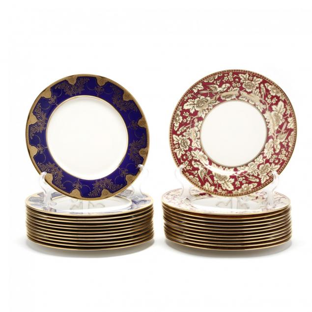 two-sets-of-lenox-buffet-plates