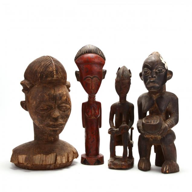 four-african-figural-carvings