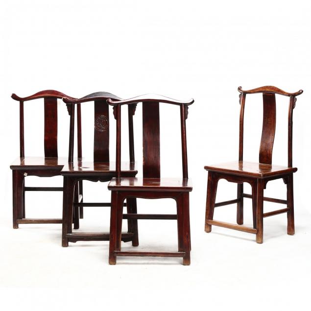 four-chinese-yoke-crest-side-chairs