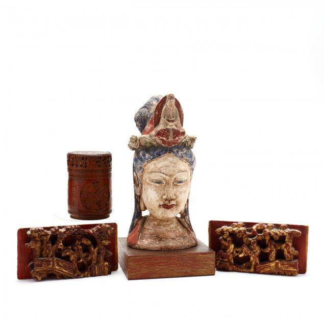 a-group-of-chinese-decorative-items