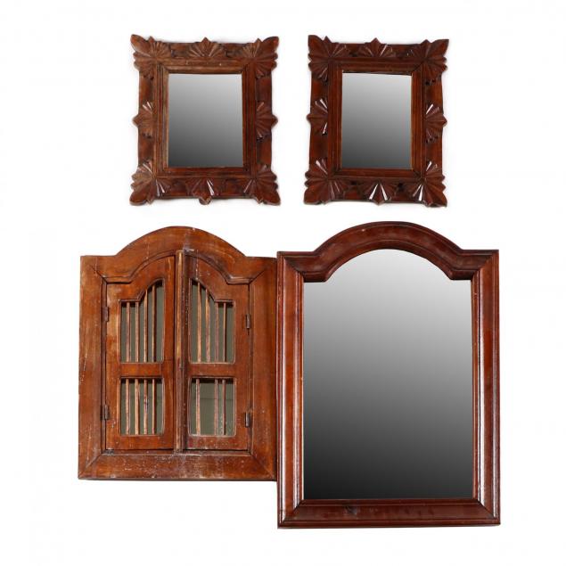 four-southeast-asian-teak-mirrors