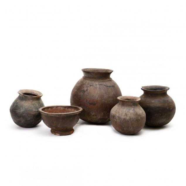 five-african-earthenware-vessels