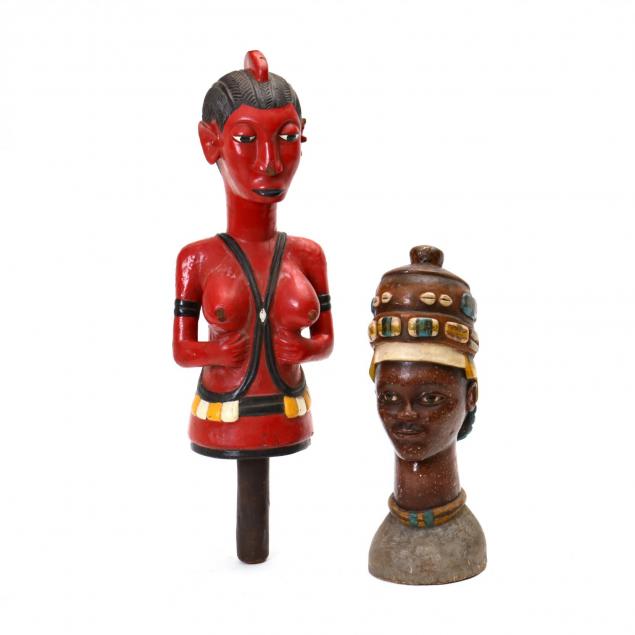 two-polychrome-decorated-african-figural-carvings