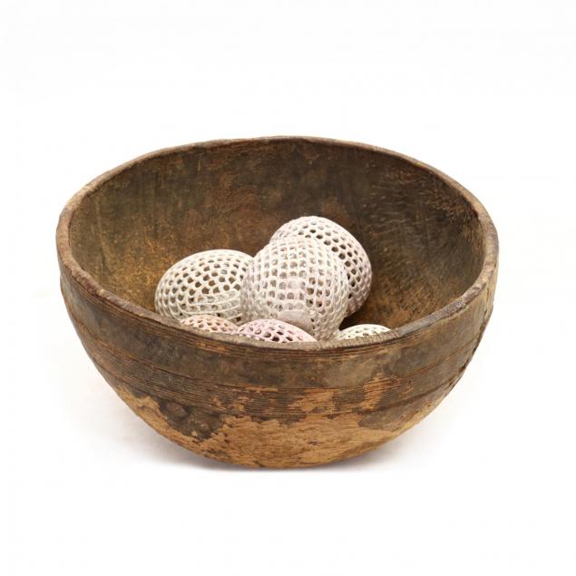 seven-african-carved-stone-eggs-with-bowl