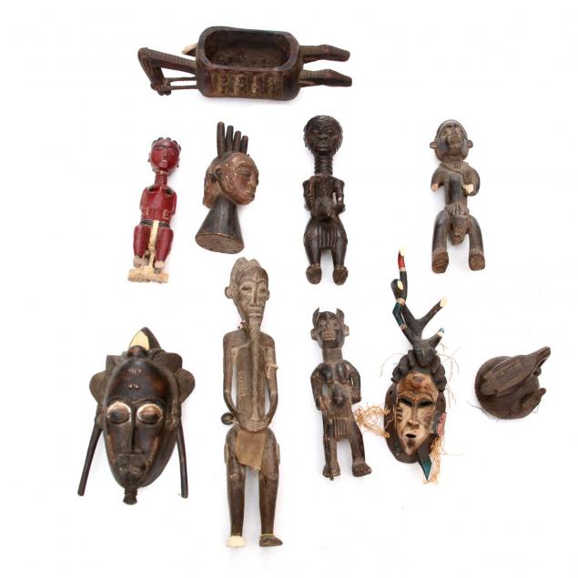 ten-assorted-african-carvings
