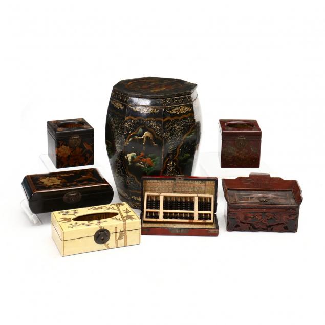 seven-chinese-lacquered-boxes
