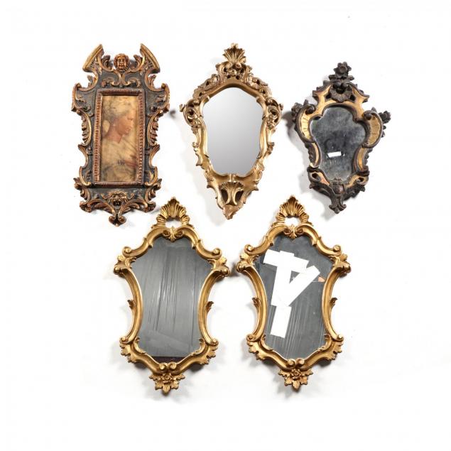 five-italianate-rococo-style-mirrors-and-frame