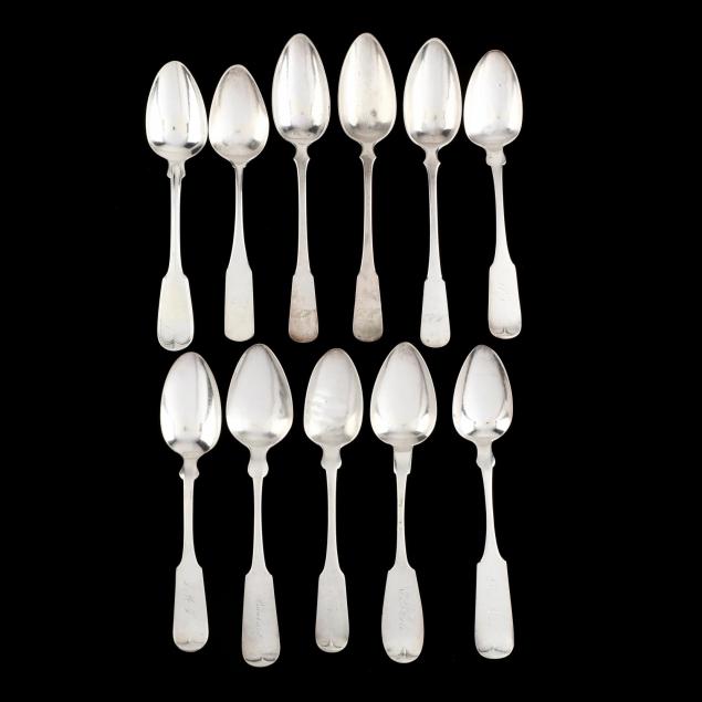 eleven-coin-silver-and-silverplate-tablespoons