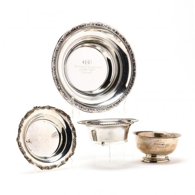 four-sterling-silver-bowls