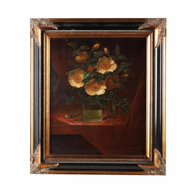 judy-fairledy-american-20th-century-still-life-with-roses