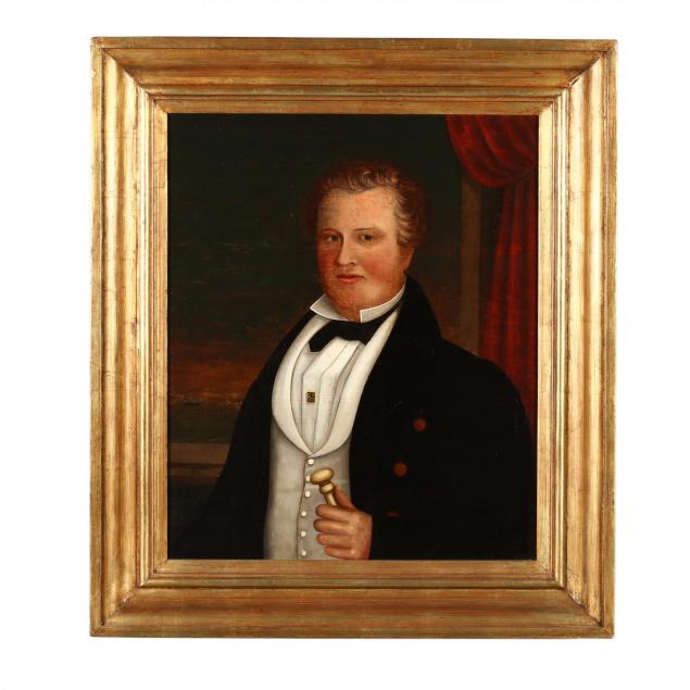 an-antique-american-school-portrait-of-a-prosperous-merchant