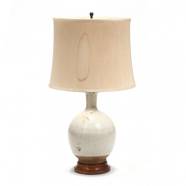 mid-century-pottery-table-lamp