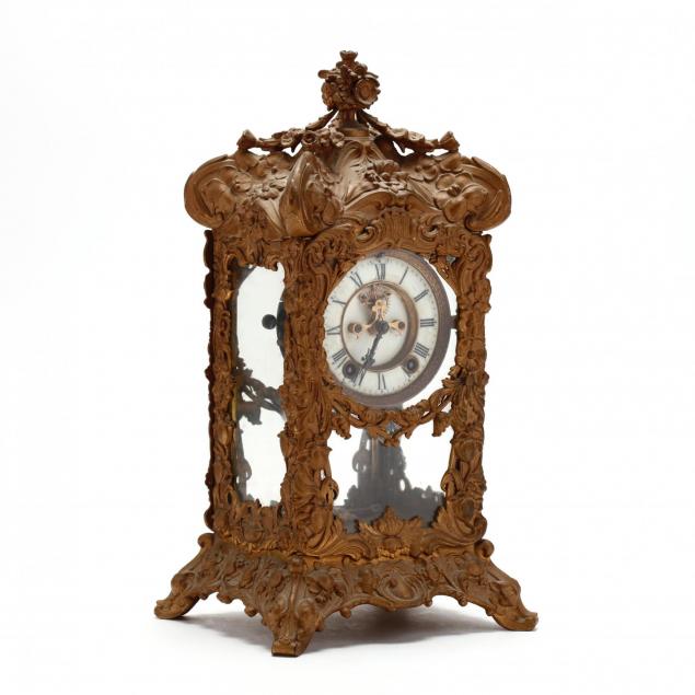 ansonia-art-nouveau-bracket-clock