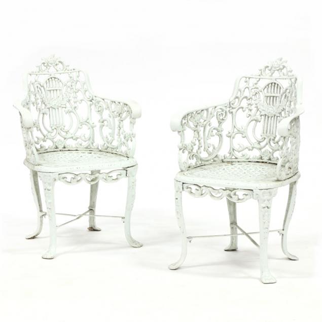 pair-of-rococo-style-cast-iron-garden-chairs