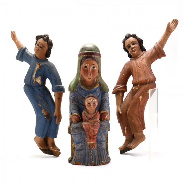 three-polychrome-carved-figures