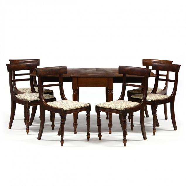 english-sheraton-dining-table-and-six-chairs