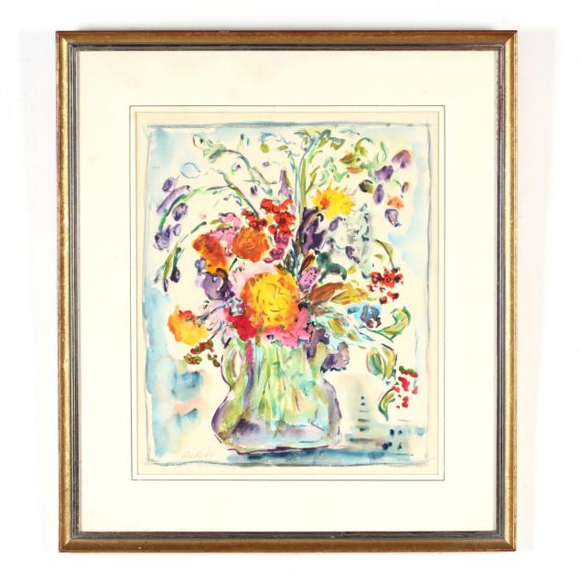 b-friedland-american-20th-century-still-life-with-floral-arrangement