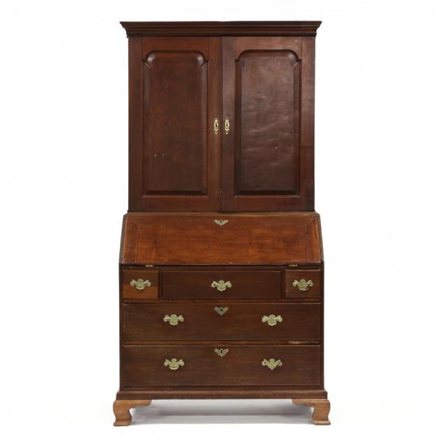 george-iii-walnut-secretary-bookcase