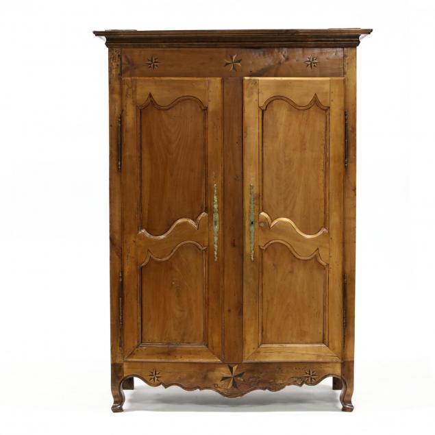 antique-french-provincial-inlaid-cherry-armoire