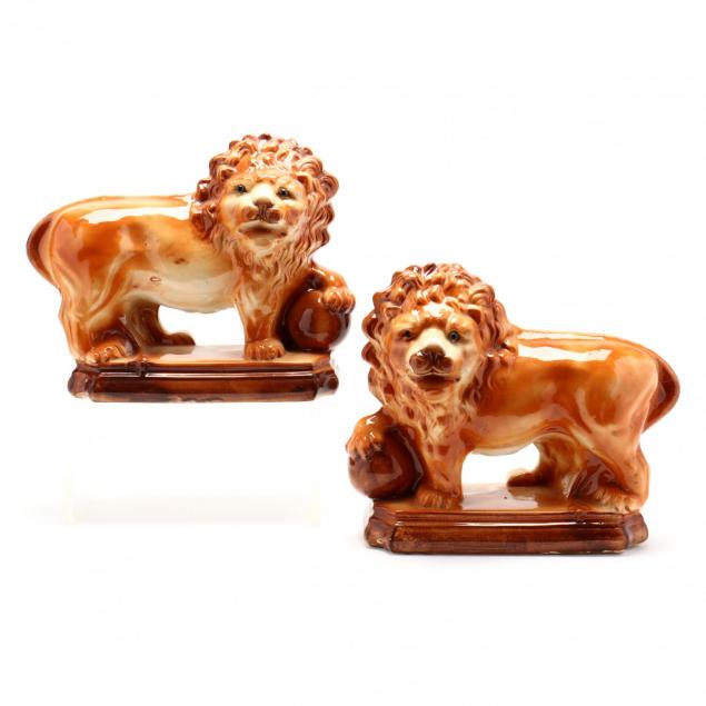 pair-of-staffordshire-lions