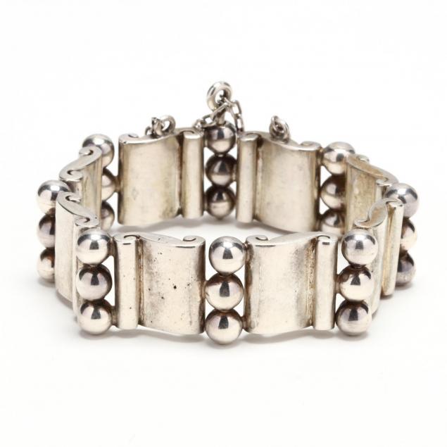 vintage-silver-link-bracelet-hector-aguilar