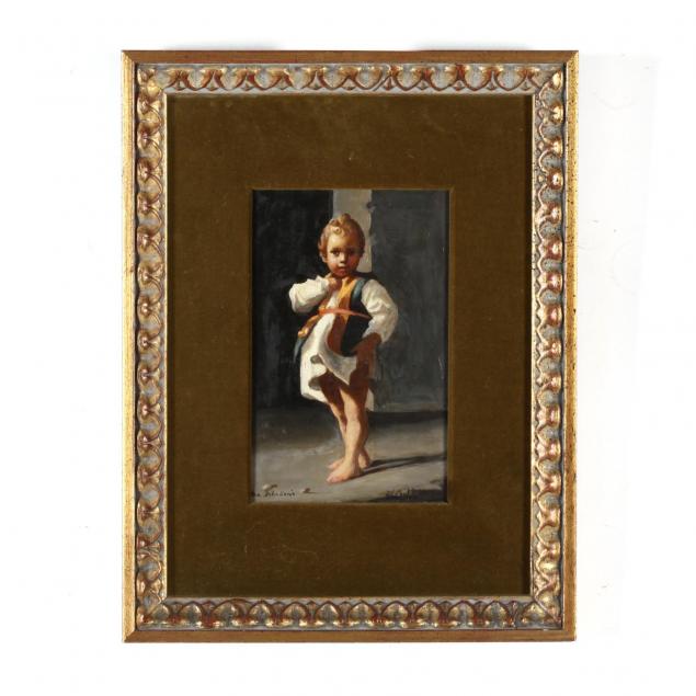 an-antique-painting-of-a-young-boy