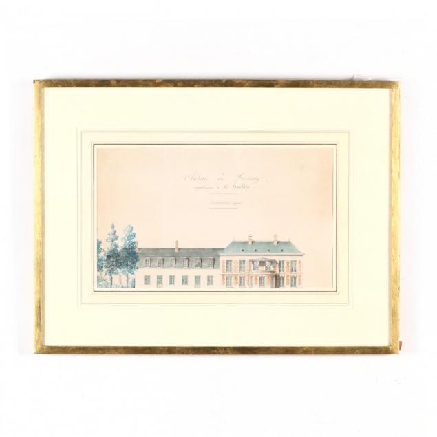 att-louis-hippolyte-lebas-french-1782-1867-i-chateau-de-fresnoy-i