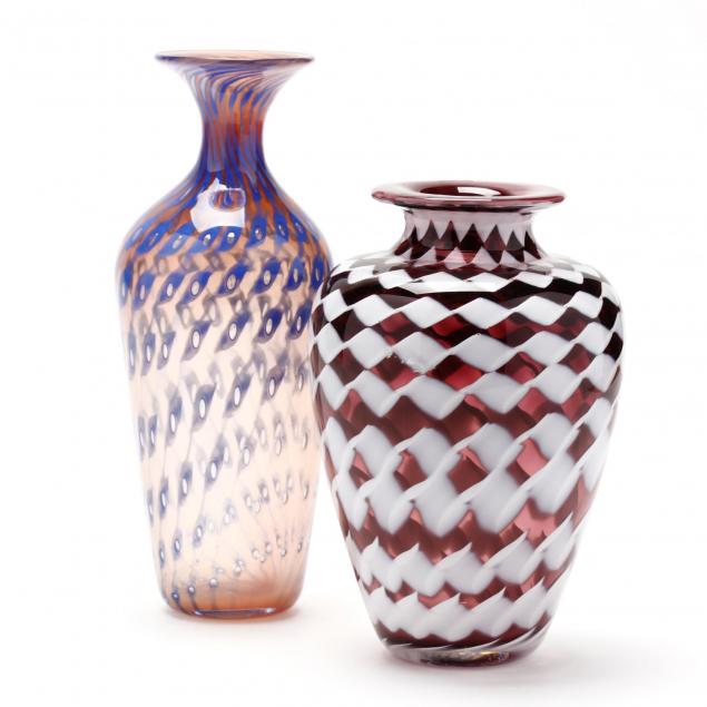 two-studio-glass-vases