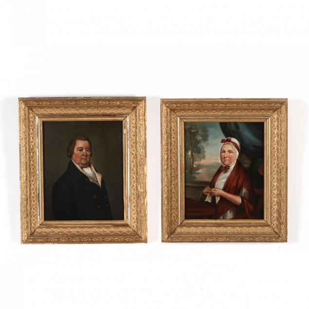 a-pair-of-provincial-school-portrait-paintings