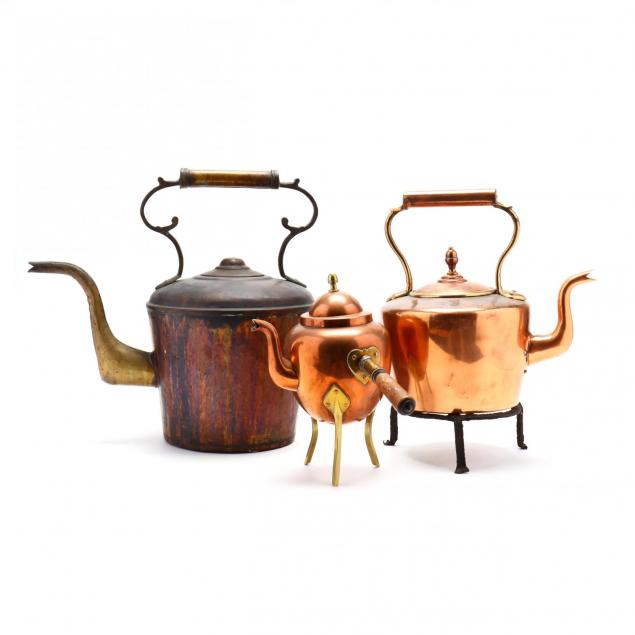 three-vintage-copper-kettles