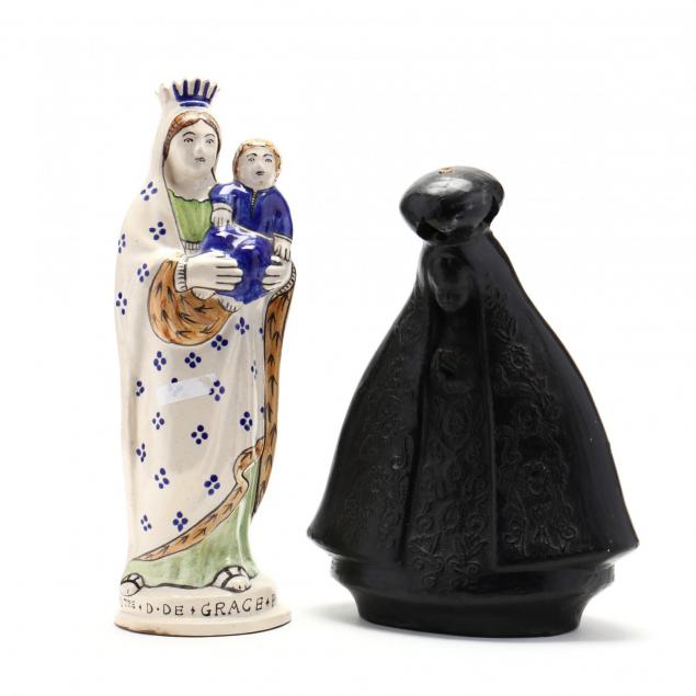 two-pottery-figures-of-the-madonna