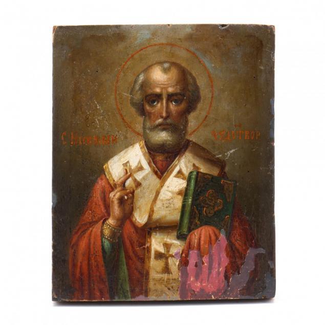 an-antique-russian-icon-of-saint-nicholas